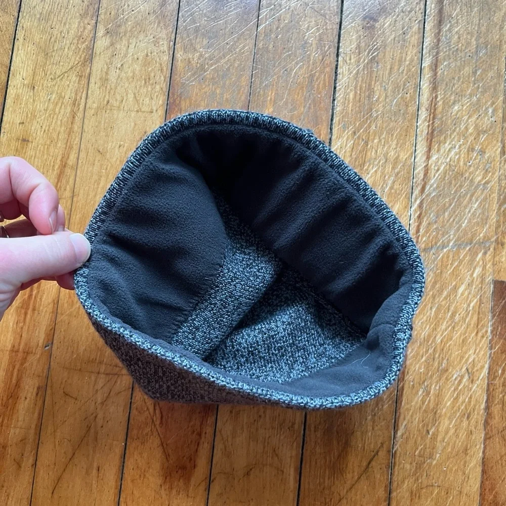 The North Face Gray Wool Blend Skull Cap Beanie Adult One Size